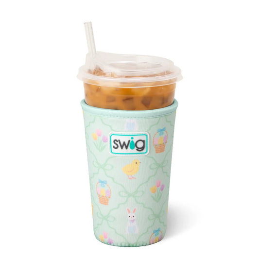 Easter Bunny Iced Cup Coolie (Medium) - She Chester