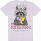 Easter Raccoon Short Sleeve - She Chester