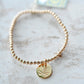 eCollegiate Classic 3mm Bracelet - UVA Disc - She Chester
