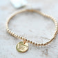 eCollegiate Classic 3mm Bracelet - Virginia Tech Disc - She Chester