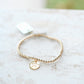eCollegiate Classic 3mm Bracelet - Virginia Tech Disc - She Chester