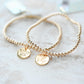 eCollegiate Classic 3mm Bracelet - Virginia Tech Disc - She Chester