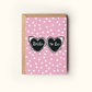 Bride To Be Heart Sunglasses Greeting Card