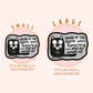 Cat Sticker – "Trying to Stay Positive" Vinyl Decal for Gift: 2.5"