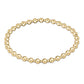 EGIRL 4mm Grateful Gold Pattern Bracelet (KIDS) - She Chester