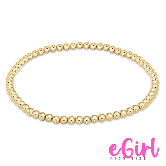eGirl Classic 3MM Bracelet (KIDS) - She Chester