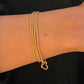 EGIRL Classic Gold 2mm Love Small Charm (KIDS) - She Chester