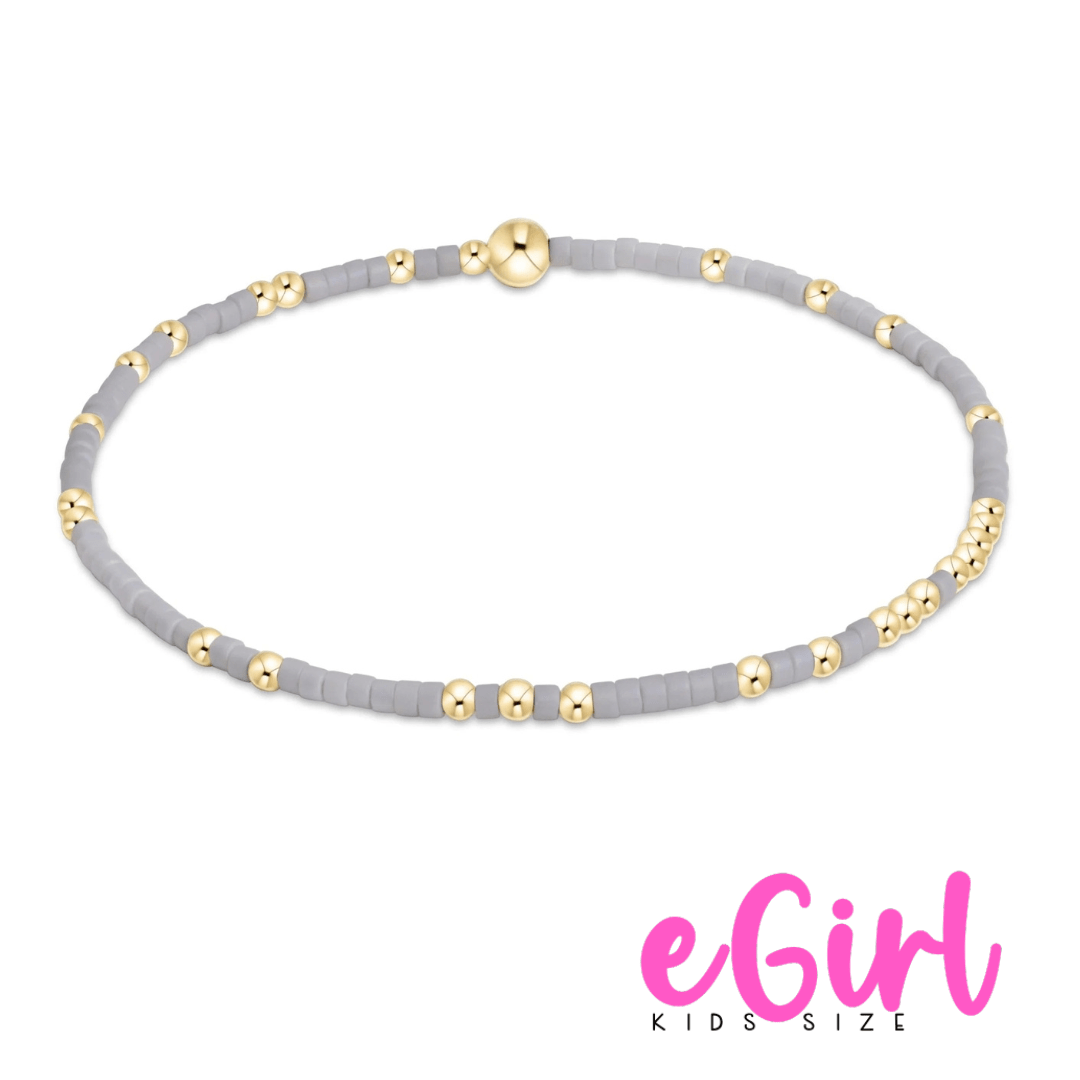 EGIRL Gameday Hope Unwritten Bracelet Grey - She Chester