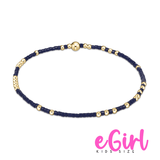 EGIRL Gameday Hope Unwritten Bracelet Navy - She Chester