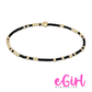 EGIRL Gameday Hope Unwritten Bracelet Onyx - She Chester
