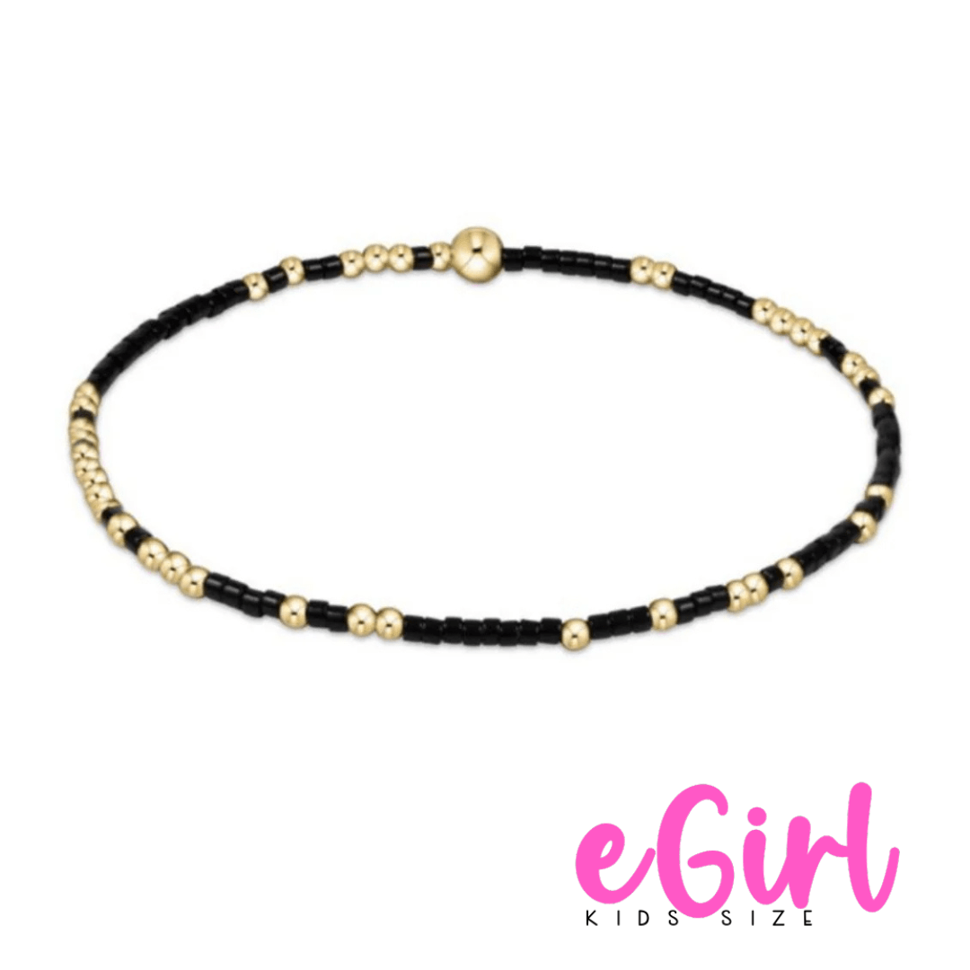 EGIRL Gameday Hope Unwritten Bracelet Onyx - She Chester