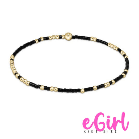 EGIRL Gameday Hope Unwritten Bracelet Onyx - She Chester