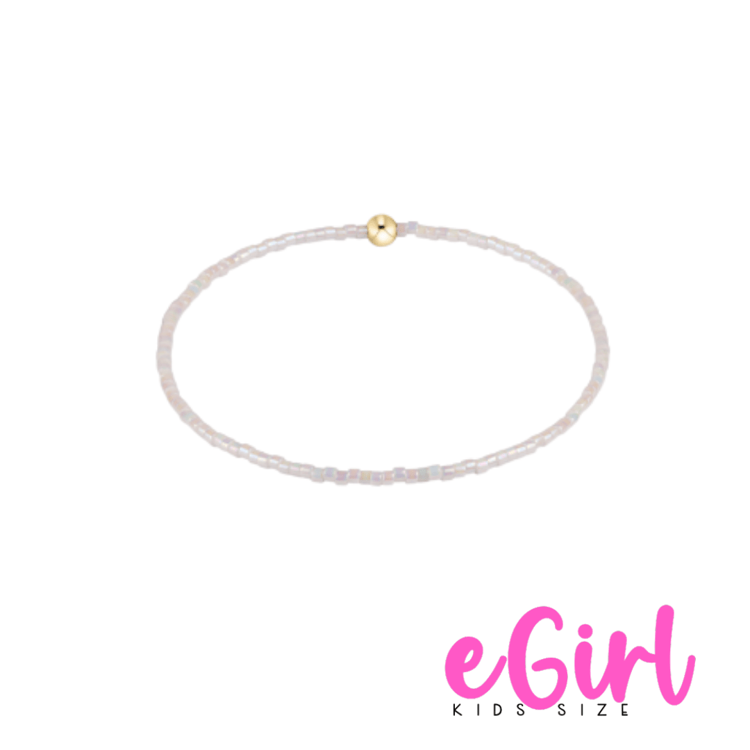 egirl Hope Classic Bracelet - Silky White - She Chester