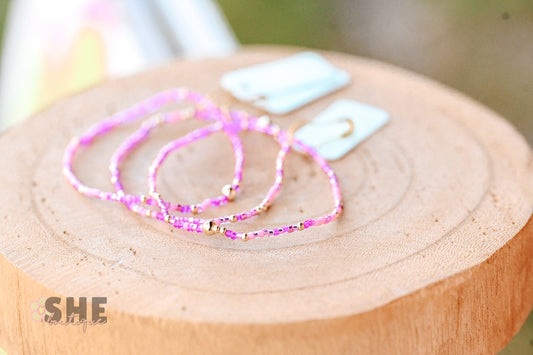 egirl Hope Unwritten Bracelet - Back To The Fuchsia - She Chester