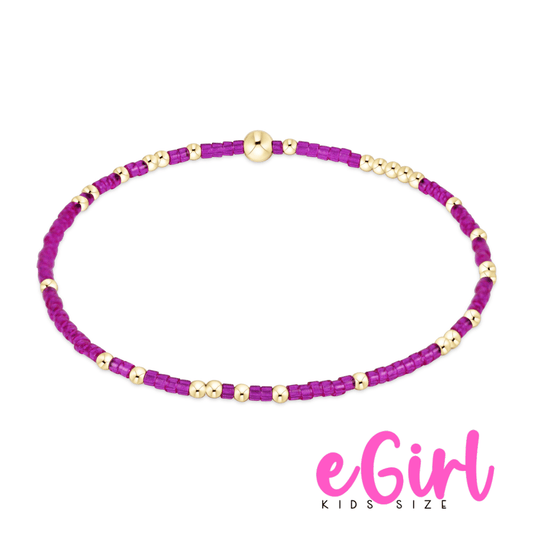 egirl Hope Unwritten Bracelet - Fuchsia - She Chester