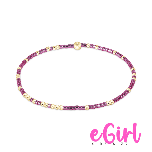 egirl Hope Unwritten Bracelet - Pink Metallic - She Chester