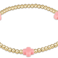EGIRL Signature Cross Gold 3mm Pink (KIDS) - She Chester