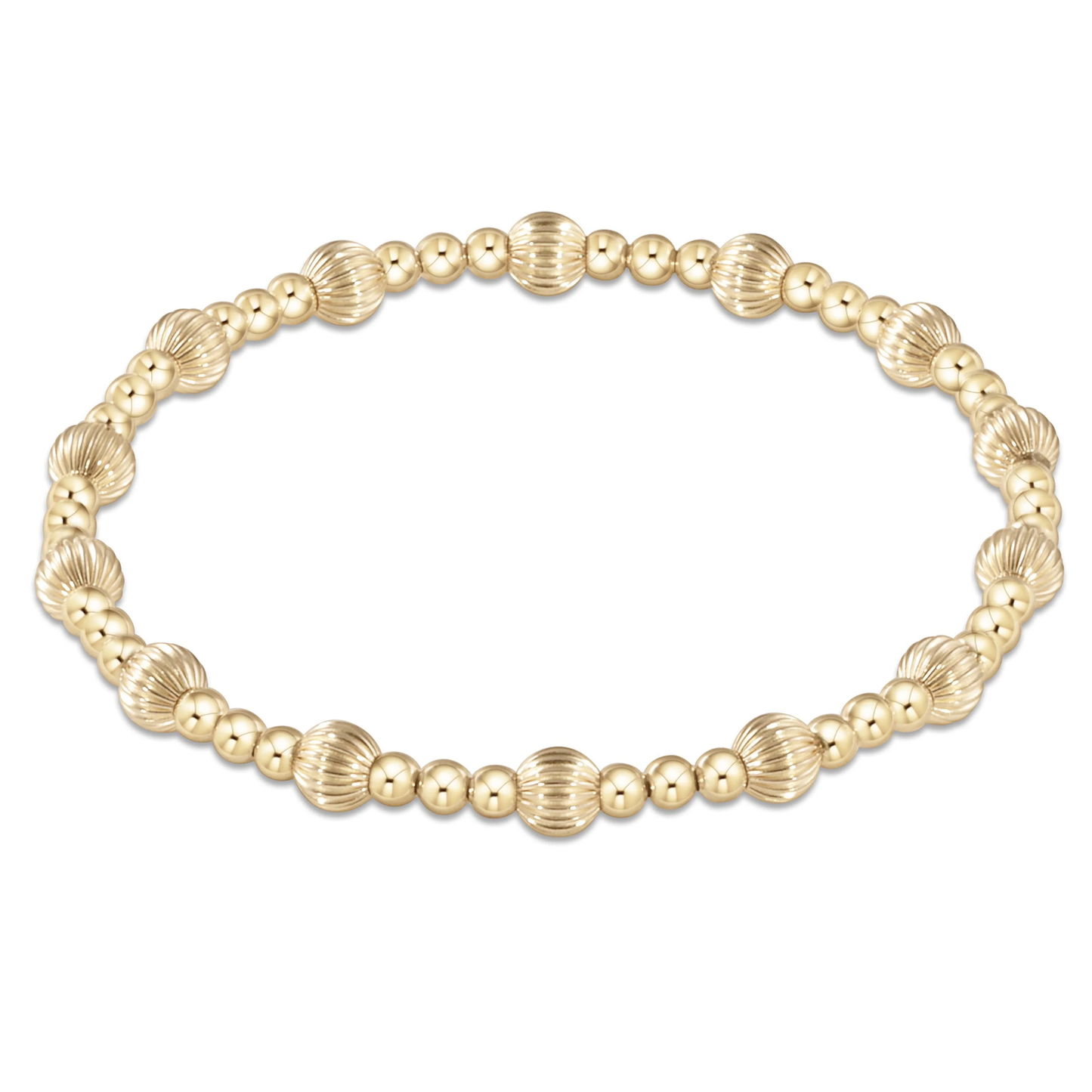 Dignity Sincerity Pattern 5mm Gold