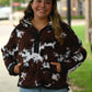 Eileen Cowprint Pullover - She Chester