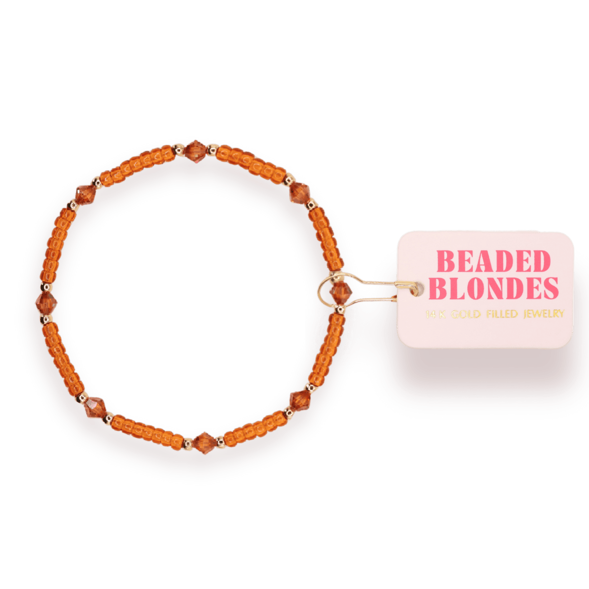 Eleanor Bracelet in Terracotta: Standard 6.75 inch - She Chester