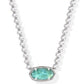 Elisa Beaded Necklace Rhodium Bright Illusion - She Chester