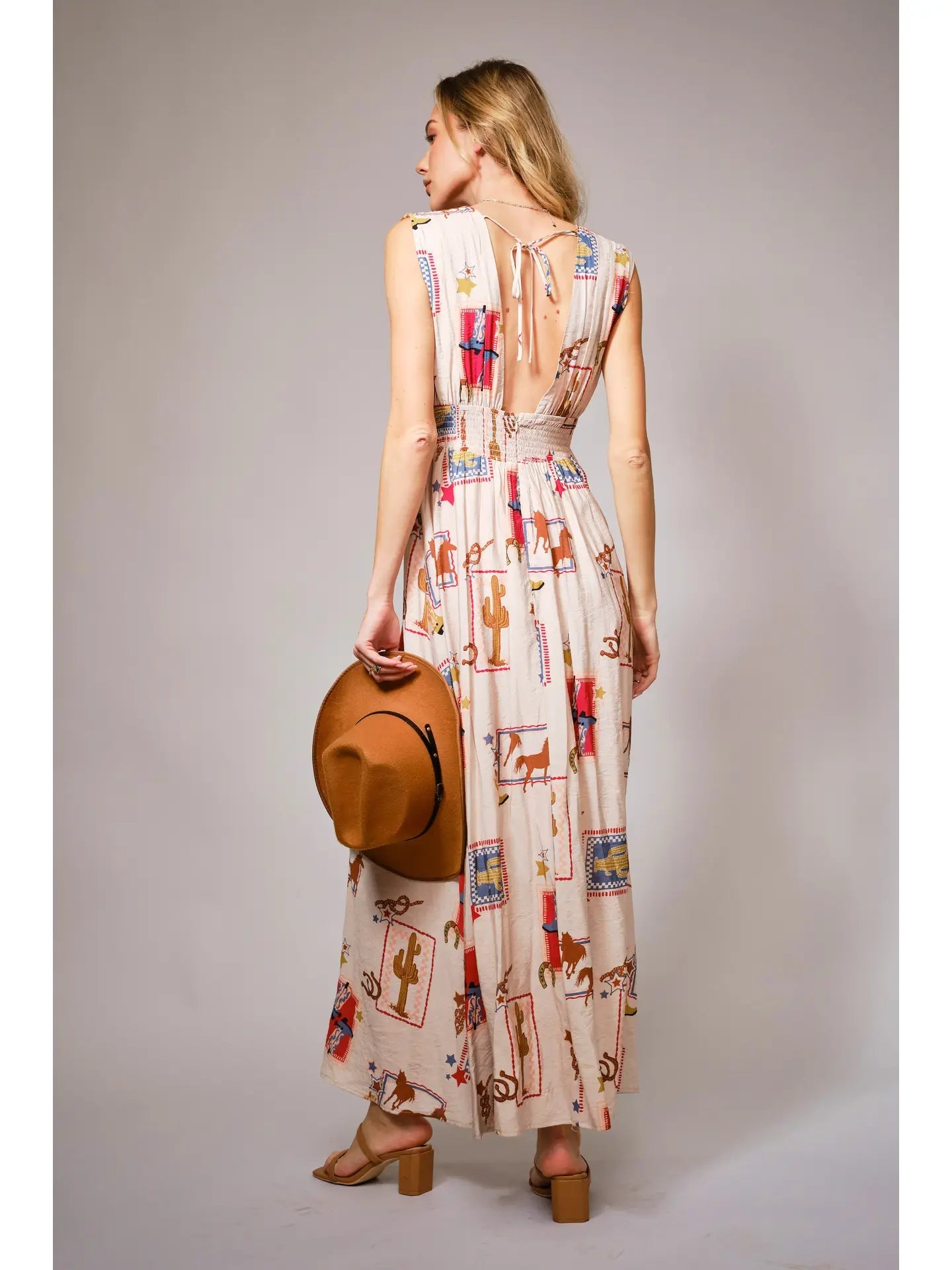 Ella Western Maxi Dress - She Chester