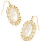 Elle Crystal Drop Gold Ivory MOP - She Chester