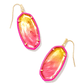 Elle Enamel Framed Drop Gold Sunset Ombre - She Chester