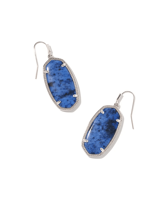 Elle Rhod Blue Dumoitierite Earring - She Chester