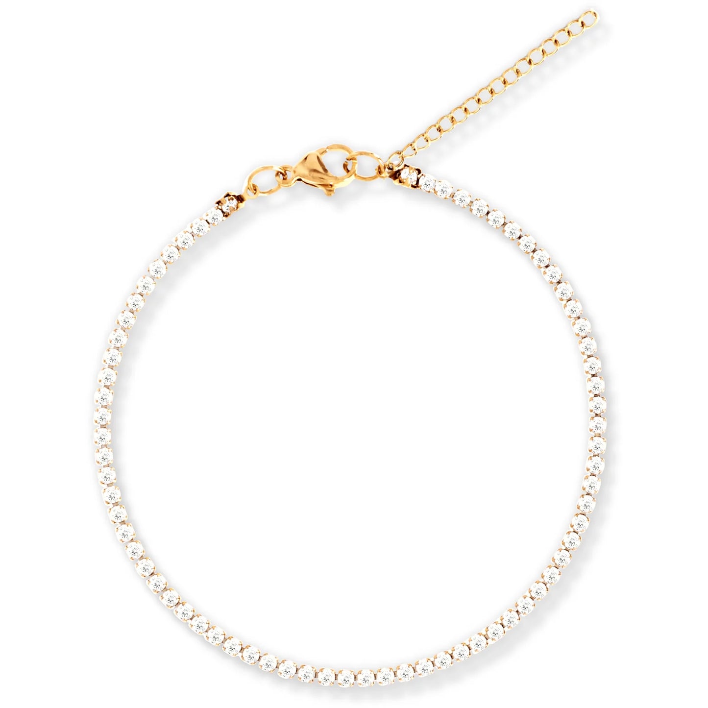 Camden Gold Tennis Bracelet - 278