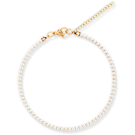 Camden Gold Tennis Bracelet - 278