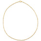 Helsa Dainty Beaded Chain Necklace - Gold 128