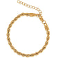 Luka Gold Rope Chain Bracelet - 138