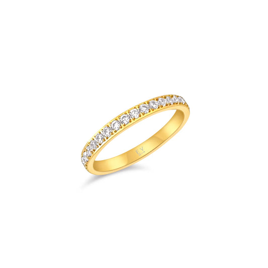 Velia Dainty Eternity Band Ring -