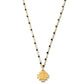 Zayla Cross Pendant Enamel Beaded Necklace - 597