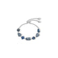 Eloise Link Bracelet - Silver Blue Mix - She Chester