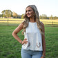 Embroidered Horseshoe Tank - She Chester