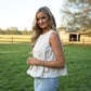 Embroidered Horseshoe Tank - She Chester