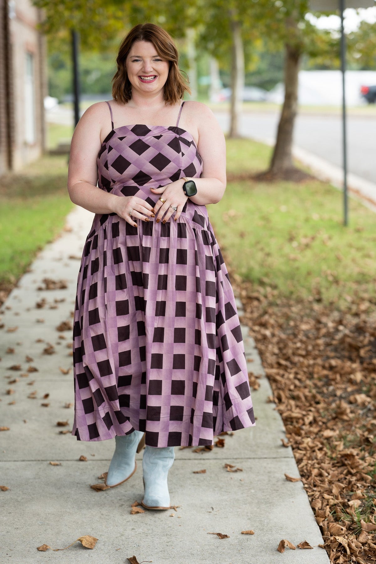 Emily Eggplant Dress - She Chester