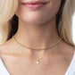 Enewton 15" Choker Classic Gold 8mm Bead Necklace - She Chester