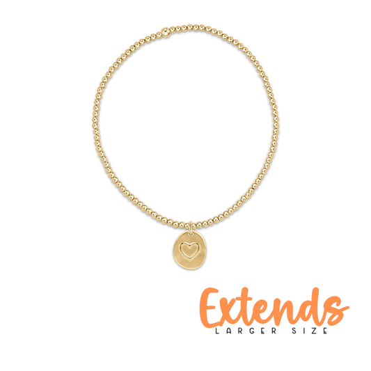 enewton Extends - Classic Gold 2mm Bead Bracelet - She Chester