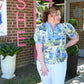 English Garden Blue Blouse - She Chester