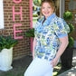 English Garden Blue Blouse - She Chester