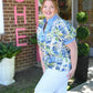 English Garden Blue Blouse - She Chester