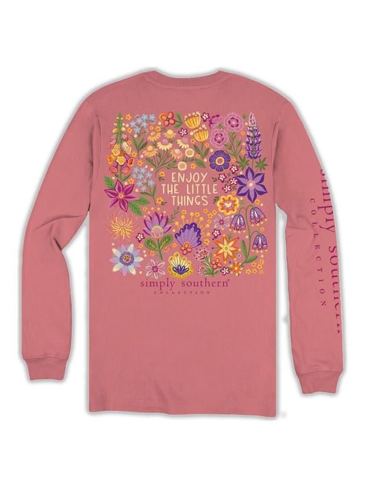 Enjoy the Little Things LS Tee - She Chester
