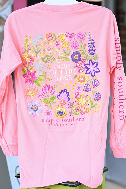 Enjoy the Little Things LS Tee - She Chester