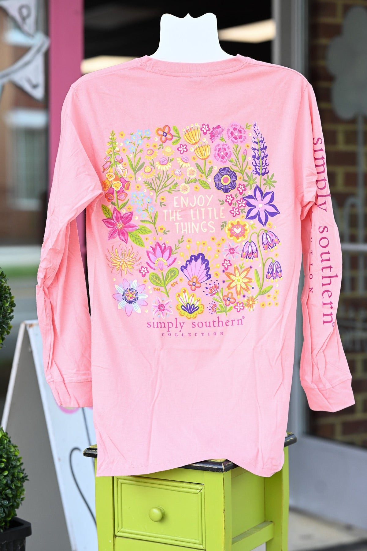 Enjoy the Little Things LS Tee - She Chester