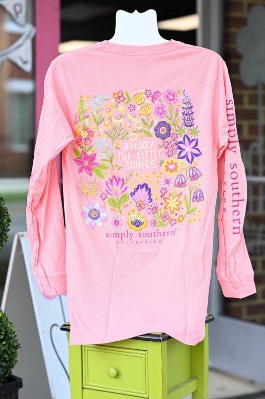 Enjoy the Little Things LS Tee - She Chester