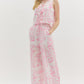Pink Summer Mirage Top
