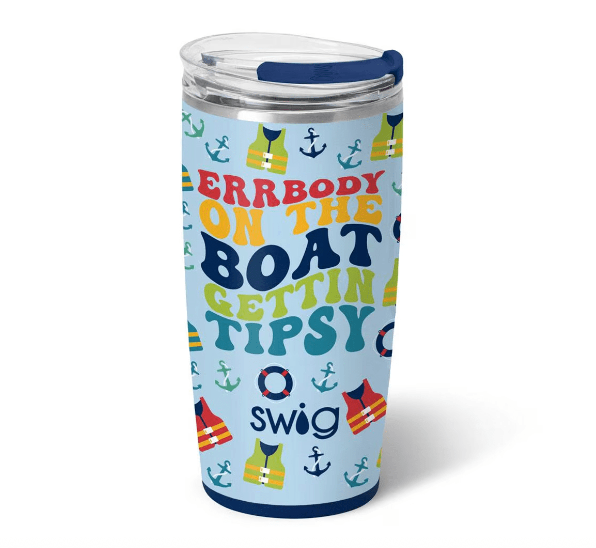 Errbody on the Boat Tumbler 22oz - She Chester